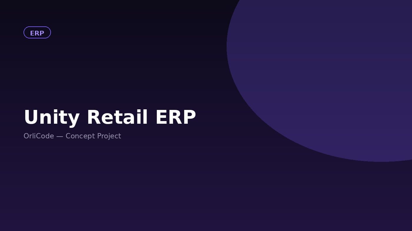 Unity Retail ERP